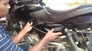 HOW TO OPEN PULSAR 150 SEAT