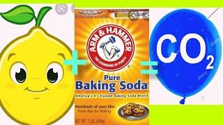 LEMON JUICE AND BAKING SODA EXPERIMENT|BK EXPERIMENTS