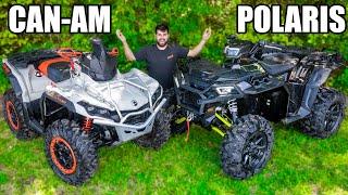 Can-Am Outlander VS Polaris Sportsman | WHAT WILL WIN?