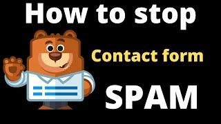 captcha wpform: How to stop contact form spam