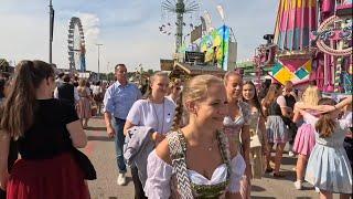 Oktoberfest 2024 Munich - 4K HDR Walking Tour