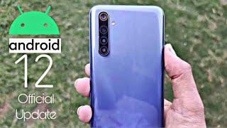 Realme 6 Android 12 Update