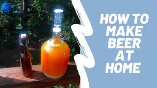 HOW TO MAKE BEER AT HOME  IN 4 SIMPLE STEPS | Everyday IPA | Brooklyn Brew Shop | Home Brew Part 1