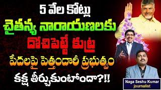 BABU's 5000 CRORES Gift to Narayana and Chaithanya | How BABU is Favoring RICH and Neglecting Poor |