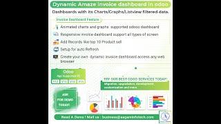 How to create  Line Chart in  Amaze odoo invoice dashboard? create Total Invocie Count