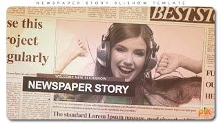 Newspaper Story Slideshow - Free After Effect Slideshow Template