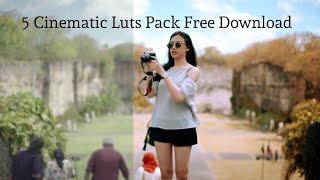 5 Cinematic Luts Pack Free Download For Adobe Premiere pro Cc