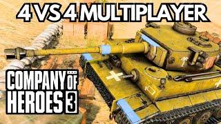 Warum geben die Alliierten so schnell auf?...  I Company of Heroes 3 I Multiplayer 4vs4