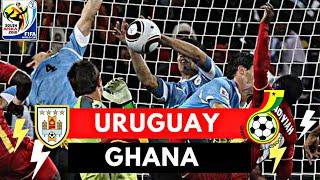 Uruguay vs Ghana 1-1 ( 4-2 ) All Goals & Highlights ( 2010 World Cup )