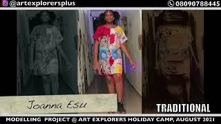 TRADITIONAL OUTFITS: MODELING CRASH COURSE @ ART EXPLORERS HOLIDAY CAMP 2021