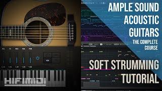 Programming Soft Strumming on Guitar VST using Ample Guitar Martin
