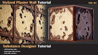 Stylized Plaster Wall Tutorial - VOL 04