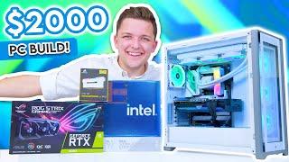 Epic $2000 13700K Gaming PC Build! [Full RTX 3080 Build Guide w/ Benchmarks!]