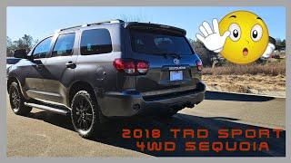 Do you like the TRD Sport Sequoia? 4WD of course.