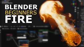 Blender: Fast Realistic Fire | Beginners Tutorial