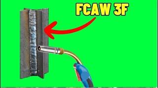 FCAW 3F Mig Welding / tahapan pelatihan gerakan pengelasan flux core