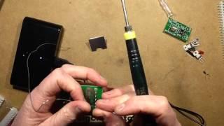 USB soldering iron test and teardown with schematic.