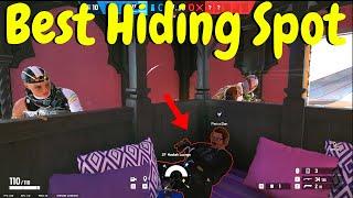 Hiding in a Couch in Rainbow Six Siege