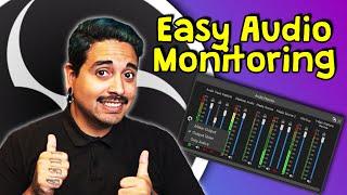 Use This Audio Monitor Plugin To Hear Your Game or Alerts | OBS Tutorial