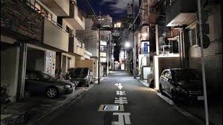 [Tokyo at Night] Walking Minato Neighborhoods @4AM Japan Travel ASMR