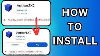 How to Install Aethersx2 on Low-End Devices || INSTALL  ATHERSX2  IN HINDI