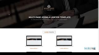 Miako Legal Law Firm Joomla Template        Taylor Finlay