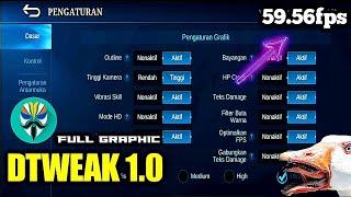 MODULE MAGISK GAMING MID GAME | DTWEAK V1.0 | FULL GRAPHIC MOBILE LEGEND TEST