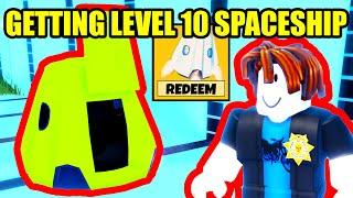 GETTING LEVEL 10 SPACESHIP (Season 2 Reward) | Roblox Jailbreak