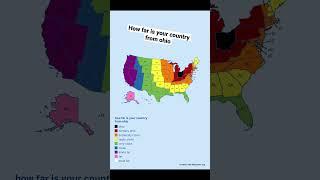 how far from ohio #map #geography #ohio