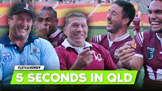 'Name 3 things you shout during s*x!" Maroons are put to the test  | Fletch & Hindy | Fox League
