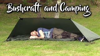 5 Tarp Shelter Setups für Bushcraft und Camping in the Woods