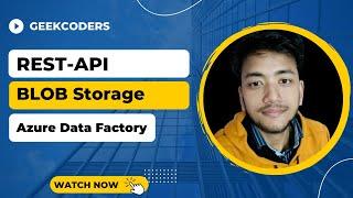 #25. How to pull data from RestApi and write it into Blob Storage|JSON| AzureDataFactory Tutorial |