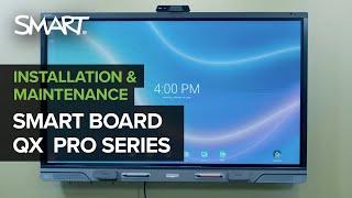 SMART Board QX Pro Quick installation (2024)