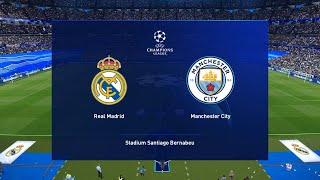 Real Madrid vs Manchester City UCL Semi-Final Gameplay #pes2021 #uefachampionsleague #haland