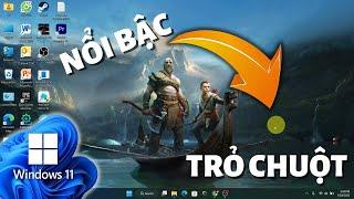 Windows 11 | Làm Nổi Bậc Trỏ Chuột Khi Quay Màn Hình Máy Tính Với OBS Studio