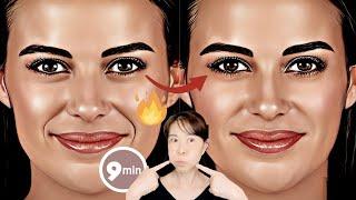 THE BEST FACE YOGA to ERASE SMILE LINES, LIFTS FACE. I became a believer in FY after this!