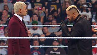 Cody Rhodes comes face-to-face with Solo Sikoa - WWE SmackDown 8/2/2024