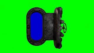 Green Screen Bank Vault video effects