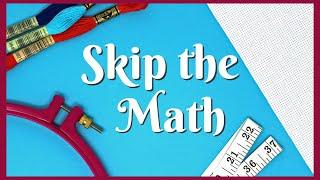 Cross Stitch Fabric Size Calculator - Skip the Math