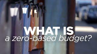 What Is A Zero Based Budget?