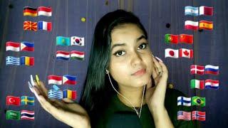 ASMR Whispering in 35+ Different Languages