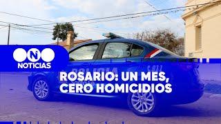 UN MES SIN ASESINATOS en ROSARIO - Telefe Noticias