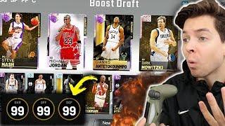 THE GALAXY OPAL DRAFT! NBA 2K19 My Team