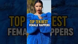 Top 10 Female Rappers of 2024: Who's on Top?#shorts