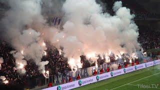 DERBY IN TIRANA, Partizani Tirana - Tirana, choreography, support & pyroshows