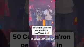 50 cent and Camron on stage legendary #50cent  #camron #hiphop #music #rap