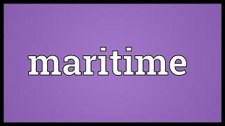 Maritime Meaning