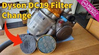 Dyson DC19 Filter Change - Easy DIY