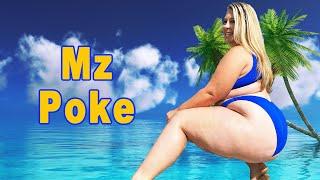 MZ Poke  From US  Beautiful Plus Size Model  Curvy Fashion Model  Influencer  Biography