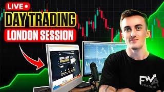 LIVE Gold FUTURES Day Trading | London Session Live Stream